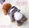 Áo lông Totoro 4 chân dành cho chó to 10kg đến 40kg