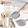 Xẻng nhựa siêu bền cán thẳng dành cho mèo - CutePets