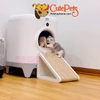 Bậc Thang cho máy Petkit Pura X kiêm bàn cáo móng cho mèo - CutePets