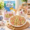 Bánh quy thưởng cho mèo hình cá catnip Funnyu 60g - Cutepets