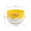 Bát nhựa đơn hình con gà 14x9cm - Cutepets