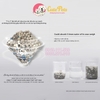 Cát mèo Mix 7IN1 Diamond 2.5kg 7L cát vệ sinh mèo 7 thành phần trong 1 - Cutepets