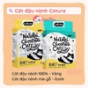 Cát đậu phụ Cature Natural Tofu 5.5L đổ được bồn cầu cát vệ sinh mèo - Cutepets