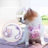 Dây dắt +đai lưng hoạ tiết LABUBU size 1cm - Cutepets