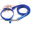 Dây dắt cho chó mèo kèm vòng cổ 2 lớp - CutePets