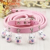 Dây dắt kèm vòng cổ 5 chuông hình cute dành cho thú cưng - Cutepets