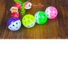 Đồ chơi bóng nhựa xúc xắc có chuông bên trong - CutePets