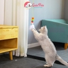 Đồ chơi vờn mèo dán tường dây co dãn gắn côn trùng - Cutepets