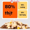 Hạt mèo mix toping thịt sấy DongPet - Cutepets