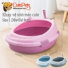 Khay vệ sinh mèo Pet Limitless khay tai mèo cute - CutePets