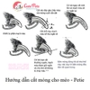 Kìm cắt móng chân cho thú cưng + Dũa - Cutepets