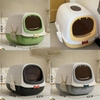 Nhà vệ sinh mèo gắn nơ 52x39x4cm - Cutepets