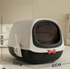 Nhà vệ sinh mèo gắn nơ 52x39x4cm - Cutepets