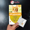 Nhỏ gáy cho mèo Advocate Phòng và trị nội ngoại kí sinh trùng - Cutepets