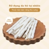 Xương cho chó DoggyMan 81620 que da bò tự nhiên 10 cây - Cutepets