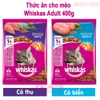 Thức Ăn Cho Mèo Lớn Whiskas Adult 400g - CutePets