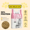 Thức ăn mèo Hello Cat CÁ NGỪ (bao hồng) - Cutepets