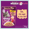 Thức ăn ướt dạng sốt Whiskas Tasty Mix 70g - Cutepets