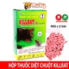 Thuốc diệt chuột Killrat 0.005 40gx2 Dùng ngay không cần trội mồi - CutePets