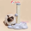 Trụ cào móng mèo hình bàn chân kèm trụ 40cm đồ chơi cho mèo - CutePets
