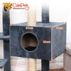 Nhà cây Cat tree cho mèo 3 tầng 60x40x130cm - Trụ cào móng mèo