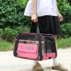 Túi vận chuyển chó mèo lưới thoáng khung kim loại MOORPET 50*28*28cm