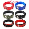 Vòng cổ vải màu lót da mềm cho chó - Cutepets