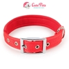 Vòng cổ vải màu lót da mềm cho chó - Cutepets