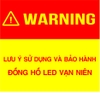 Lưu ý  sử dụng và bảo hành Đồng hồ LED vạn niên cao cấp HM555