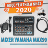 Bàn Mixer trộn tích hợp vang số MAX 99 USB - 16 chế độ vang - Hỗ trợ livestream