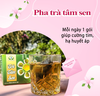 Trà tâm sen Hộp 30 túi lọc x 3gr an thần, hỗ trợ mất ngủ, giảm Stress, giữ dáng, đẹp da
