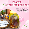 Trà Đông Trùng Hạ Thảo hộp 30 Túi Lọc x 3Gram tăng cường hệ miễn dịch