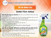 Tẩy đa năng Ezla tiện dụng dạng bình xịt, dung tích 500ml