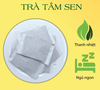 Trà tâm sen Hộp 30 túi lọc x 3gr an thần, hỗ trợ mất ngủ, giảm Stress, giữ dáng, đẹp da