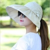 Mũ chống nắng vành rộng, gấp gọn tiện mang theo du lịch biển