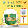 Trà Khổ Qua (Mướp Đắng) Hộp 30 Túi Lọc 3Gr Giúp Tăng Cường Miễn Dịch, Đào Thải Độc Tố