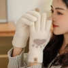 Găng Tay Giữ Ấm Đệm Bông Chống Mài Mòn Có Thể Dùng Màn Hình Cảm Ứng Điện thoại