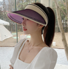 Mũ Lưỡi Trai Hở Chop Nửa Đầu Thời Trang Mùa Hè Cho Nữ