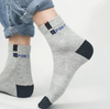 5 đôi vớ thể thao Sport cổ trung bằng Cotton  thoải mái Thời Trang cho nam