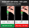 Bút thử điện cảm ứng thông minh 2 đèn led đo thông mạch dây điện đứt ngầm