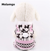 Áo lông Hoodie có mũ giữ ấm xinh xắn cho chó, mèo Thú Cưng nhỏ