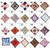 Khăn quàng bằng lụa Satin Silk In họa tiết hoa thời trang dành cho nữa vuông 50x50 cm