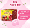 Trà Hoa Atiso đỏ Hộp 30 Túi Lọc x 3Gram Thanh nhiệt, giải độc, mát gan