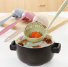 Muôi muỗng thủng múc canh, múc lẩu lúa mạch 2 in 1 tiện lợi