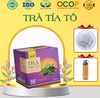Trà Tía Tô hộp 30 túi lọc 3 gr thanh lọc cơ thể, mát gan, sáng da, giảm cân