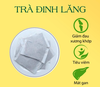 Trà đinh lăng hộp 30 Túi Lọc x 3Gram giúp giảm đau xương khớp, lợi sữa, tiêu viêm mát gan