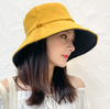 Mũ chống nắng, mũ ngư dân, đi biển, đi du lịch hai mặt có thể gập lại chống nắng, thời trang xuân hè
