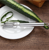 Dụng cụ nạo gọt vỏ củ quả bằng inox cao cấp, dụng cụ bào sợi đa năng 2 lưỡi tiết kiệm thời gian