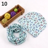 Set 2 món mũ cotton dệt kim + khăn quàng cổ giữ ấm, dễ thương xin xắn cho bé