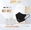 10 Khẩu trang 5D 3 da lớp lọc ngăn khói, bụi mịn, mùi, phấn hoa & vi khuẩn, thời trang, chống nắng tia, UV400